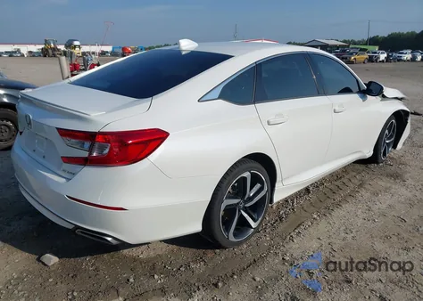 2020 Honda Accord Sport из США, поврежденный, VIN 1HGCV1F31LA102624